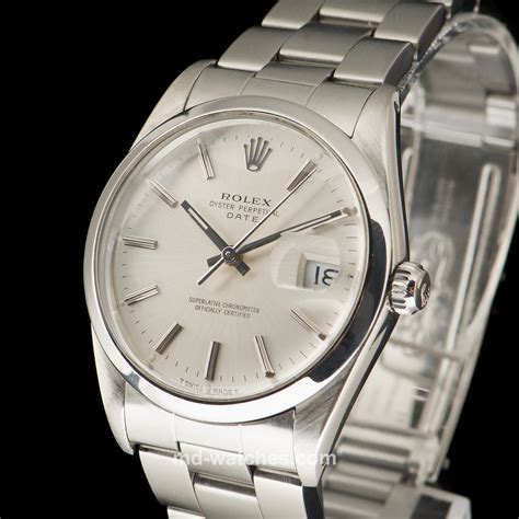 rolex oyster perpetual date edelstahl damenuhr|Rolex date 34mm review.